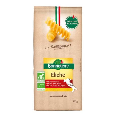 PATES ELICHE 500GR | BONNETERRE | Acheter sur EtiketBio.eu