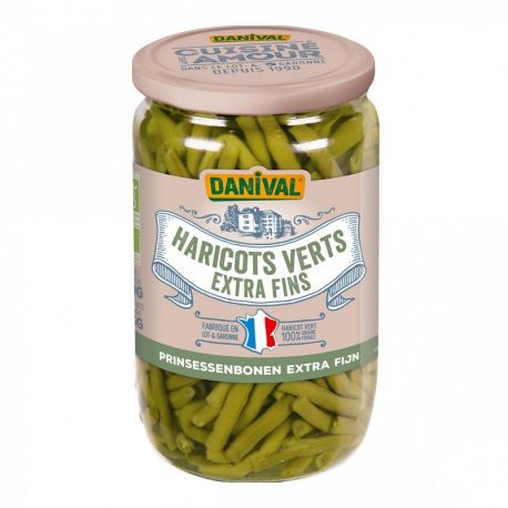 Haricots vert extra fins 345g Danival dans votre magasin bio en ligne Etiketbio.eu Haricots vert extra fins 345g Danival dans votre magasin bio en ligne Etiketbio.eu