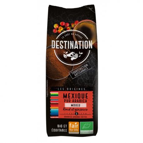 MEXIQUE EQUITABLE PUR ARABICA MOULU 250G | DESTINATION | Acheter su...