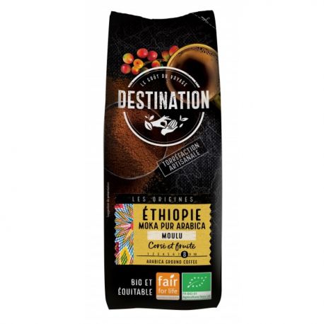 CAFE ETHIOPIE MOKA PUR ARABICA EQUITABLE 250GR | DESTINATION | Ache...