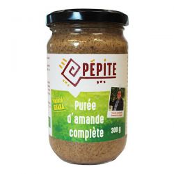 Puree amande complete 300g Pépite  dans votre magasin bio en ligne Etiketbio.eu