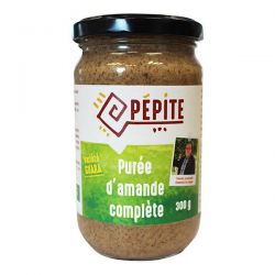 PUREE AMANDE COMPLETE 300G | PEPITE | Acheter sur EtiketBio.eu