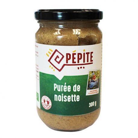 Puree de noisette 300g Pépite  dans votre magasin bio en ligne Etiketbio.eu