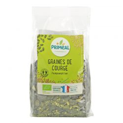 Graines de courges france 250g Priméal  dans votre magasin bio en ligne Etiketbio.eu