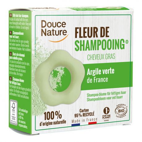 FLEUR SHAMPOOING CHEVEUX GRAS 85G | DOUCE NATURE | Acheter sur Etik...