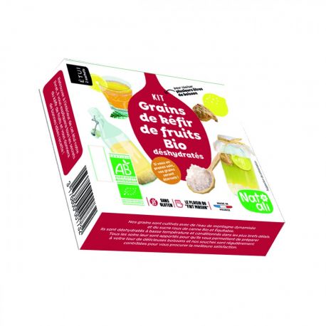 KIT GRAINS DE KEFIR FRUITS 35G NATALI dans votre magasin bio en ligne Etiketbio.eu KIT GRAINS DE KEFIR FRUITS 35G NATALI dans votre magasin bio en ligne Etiketbio.eu