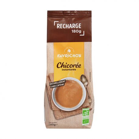 Recharge chicorée 180g sans sucres ajoutés, sans caféine, sans blé FAVRICHON  dans votre magasin bio en ligne Etiketbio.eu