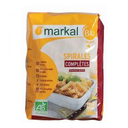 Spirales completes 500g Markal  dans votre magasin bio en ligne Etiketbio.eu