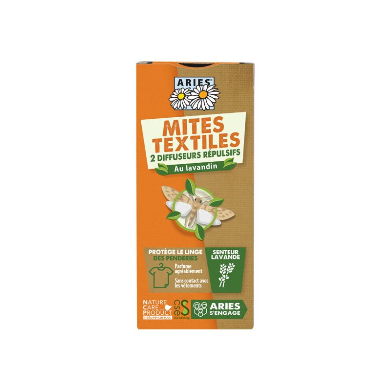 MITES TEXTILES DIFFUSEURS X2 | ARIES | Acheter sur EtiketBio.eu