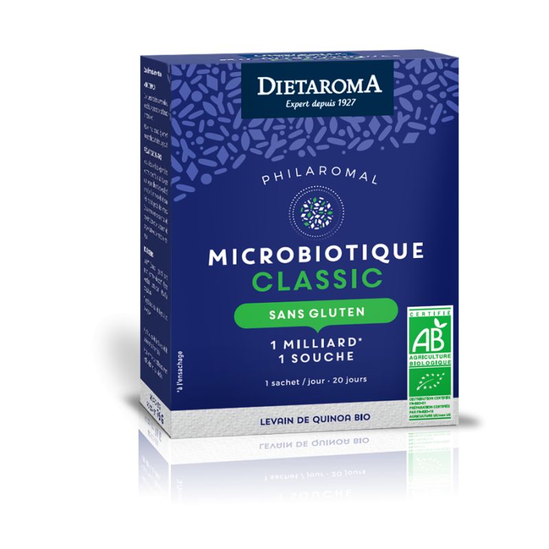 MICROBIOTIQUE CLASSIC x20SACHETS | DIETAROMA | Acheter sur EtiketBi...