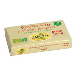 BEURRE CRU DOUX 125G