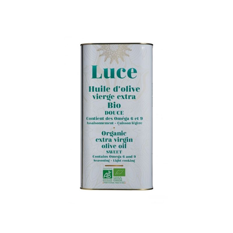 Huile olive vierge extra 5l Luce  dans votre magasin bio en ligne Etiketbio.eu