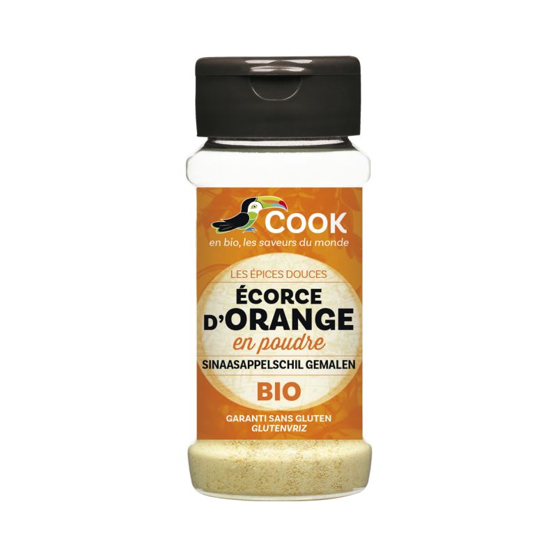 Ecorces d'orange moulues 32g Cook dans votre magasin bio en ligne Etiketbio.eu Ecorces d'orange moulues 32g Cook dans votre magasin bio en ligne Etiketbio.eu