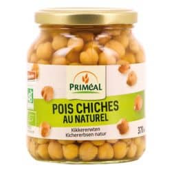 Pois chiches demeter 370ml Priméal  dans votre magasin bio en ligne Etiketbio.eu