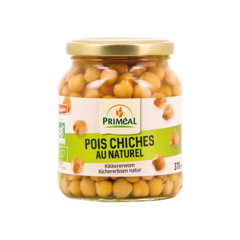 Pois chiches demeter 370ml Priméal  dans votre magasin bio en ligne Etiketbio.eu