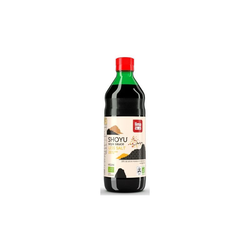 Shoyu less salt 250ml Lima dans votre magasin bio en ligne Etiketbio.eu Shoyu less salt 250ml Lima dans votre magasin bio en ligne Etiketbio.eu
