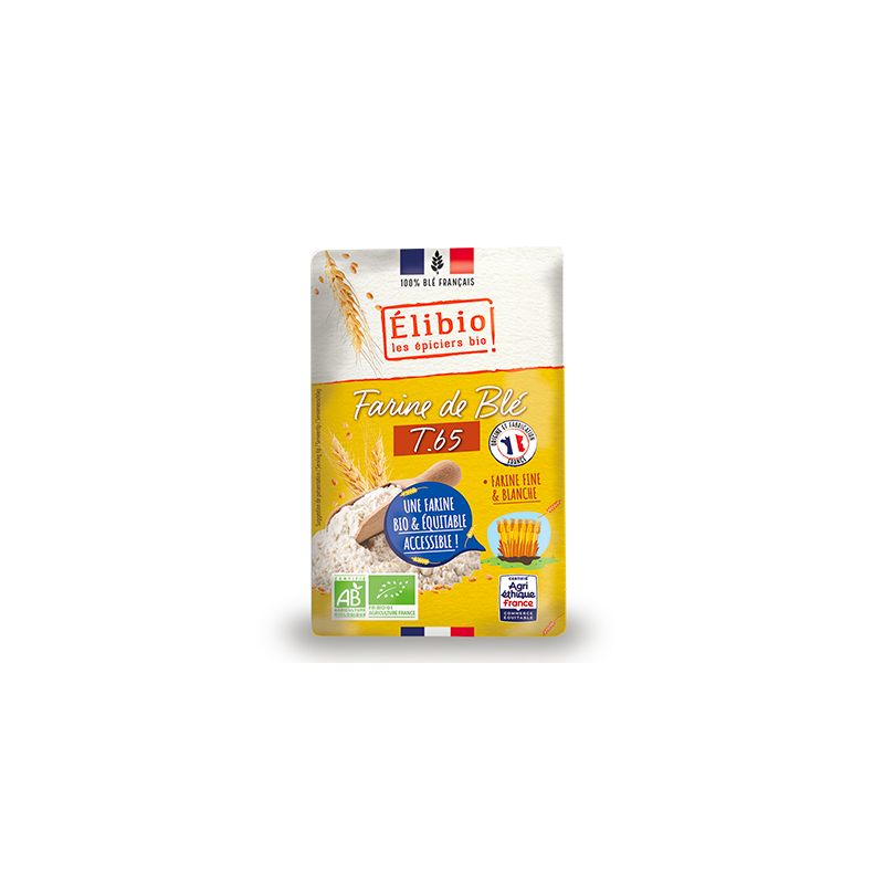 Farine de ble t65 Elibio dans votre magasin bio en ligne Etiketbio.eu Farine de ble t65 Elibio dans votre magasin bio en ligne Etiketbio.eu