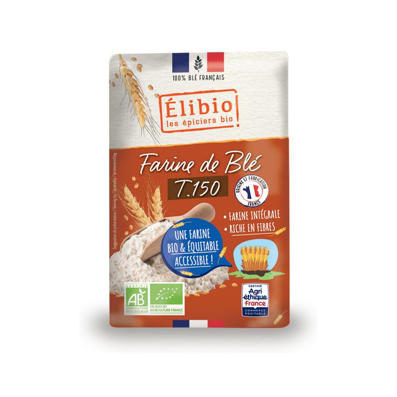 FARINE DE BLE T150 | ELIBIO | Acheter sur EtiketBio.eu