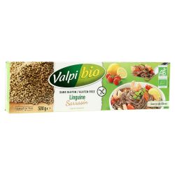 Linguine sarrasin 500g VALPIBIO  dans votre magasin bio en ligne Etiketbio.eu