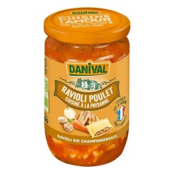 Ravioli au poulet 670g Danival dans votre magasin bio en ligne Etiketbio.eu