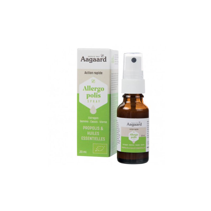 Allergopolis spray sublingual 20ml Aagaard  dans votre magasin bio en ligne Etiketbio.eu