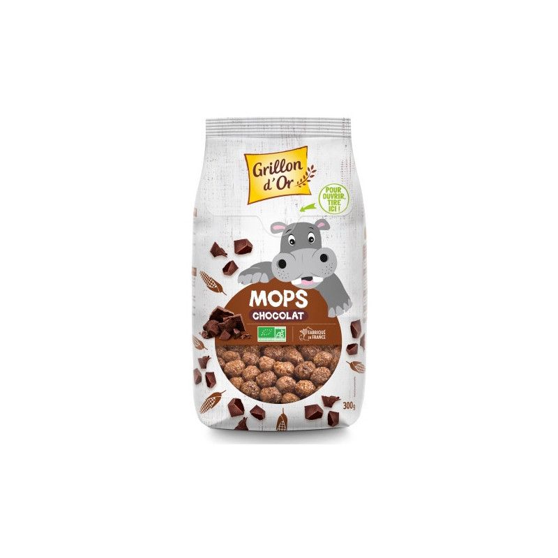 Mops chocolat 300g Grillon d'Or  dans votre magasin bio en ligne Etiketbio.eu