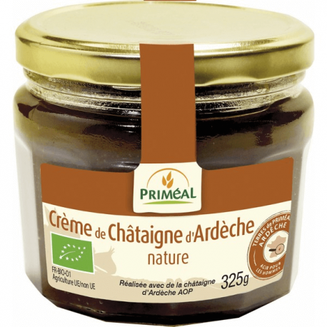 Creme de chataigne nature 325g Priméal dans votre magasin bio en ligne Etiketbio.eu Creme de chataigne nature 325g Priméal dans votre magasin bio en ligne Etiketbio.eu