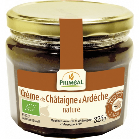 CREME DE CHATAIGNE NATURE 325G | PRIMEAL | Acheter sur EtiketBio.eu