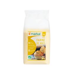 FARINE DE MAIS 500G MARKAL dans votre magasin bio en ligne Etiketbio.eu