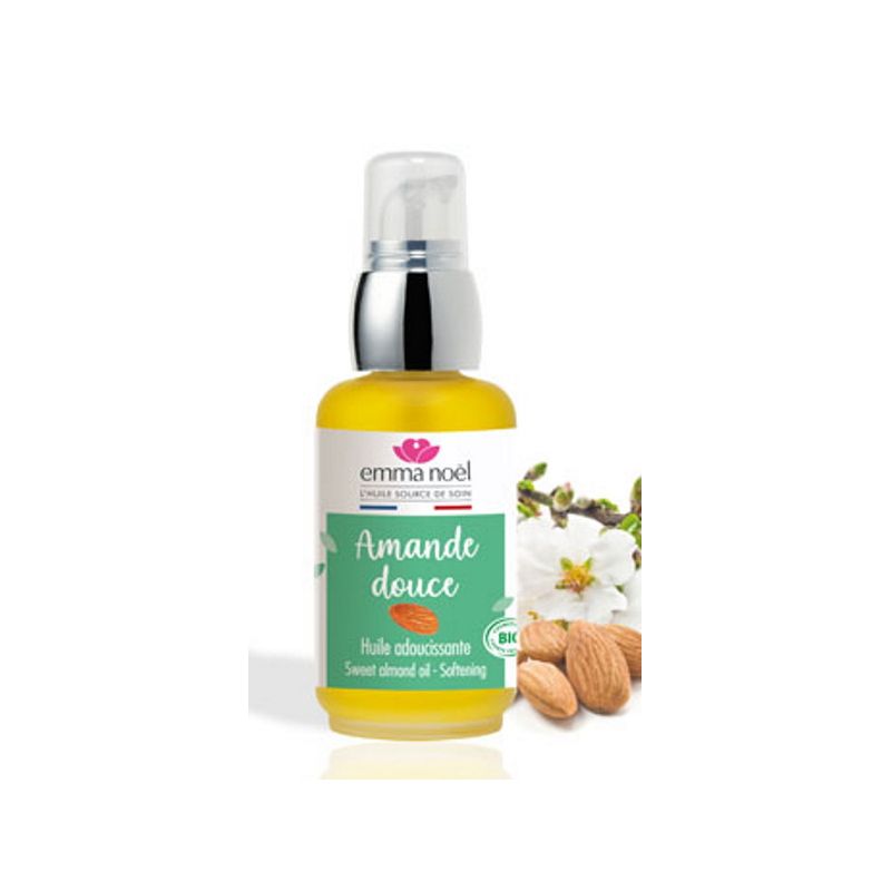 Huile vierge amande douce bio 50 ml Emma Noël dans votre magasin bio en ligne Etiketbio.eu Huile vierge amande douce bio 50 ml Emma Noël dans votre magasin bio en ligne Etiketbio.eu