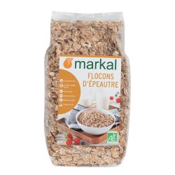 Flocons d'epeautre 500g Markal  dans votre magasin bio en ligne Etiketbio.eu