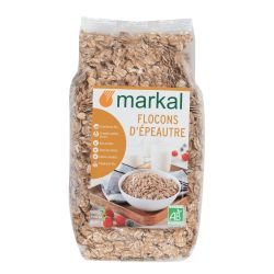 FLOCONS D'EPEAUTRE 500G | MARKAL | Acheter sur EtiketBio.eu