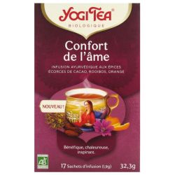 YOGI TEA CONFORT DE L'AME 17SCH YOGI TEA  dans votre magasin bio en ligne Etiketbio.eu