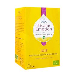 Tisane emotion joie 20sachets Deva Tisanes dans votre magasin bio en ligne Etiketbio.eu