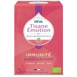 Tisane emotion immunite 20sachets Deva Tisanes  dans votre magasin bio en ligne Etiketbio.eu