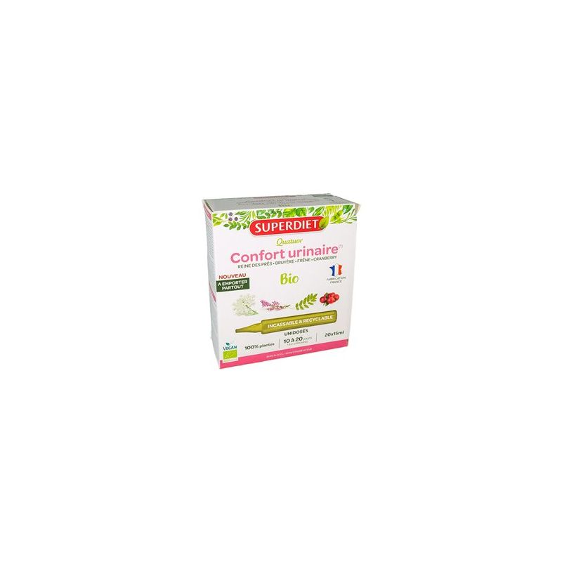 QUATUOR CONFORT URINAIRE UNIDOSES x20 | SUPER DIET | Acheter sur Et...