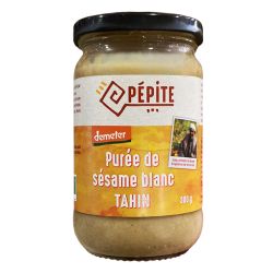 Puree de sesame blanc 300g Pépite dans votre magasin bio en ligne Etiketbio.eu
