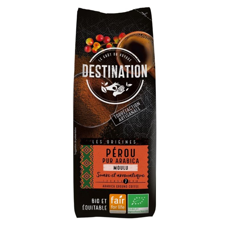 PEROU EQUITABLE 250G | DESTINATION | Acheter sur EtiketBio.eu