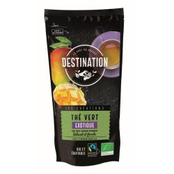 The vert exotique bio 80gr Destination  dans votre magasin bio en ligne Etiketbio.eu