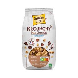 KROUNCHY DUO CHOCOLAT 450GR | GRILLON D'OR | Acheter sur EtiketBio.eu