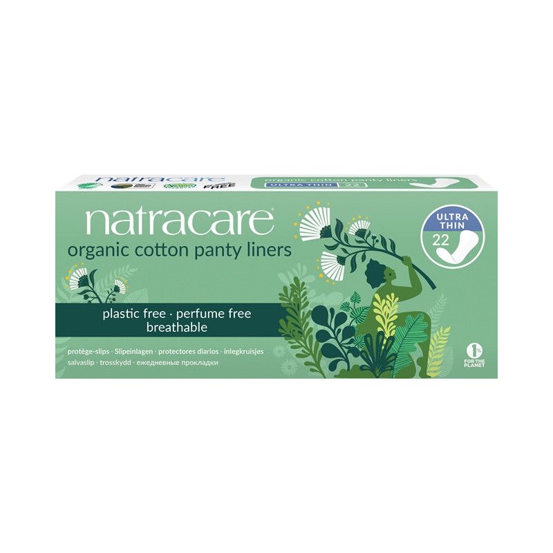 Protege slip ultra thin x22 Natracare  dans votre magasin bio en ligne Etiketbio.eu