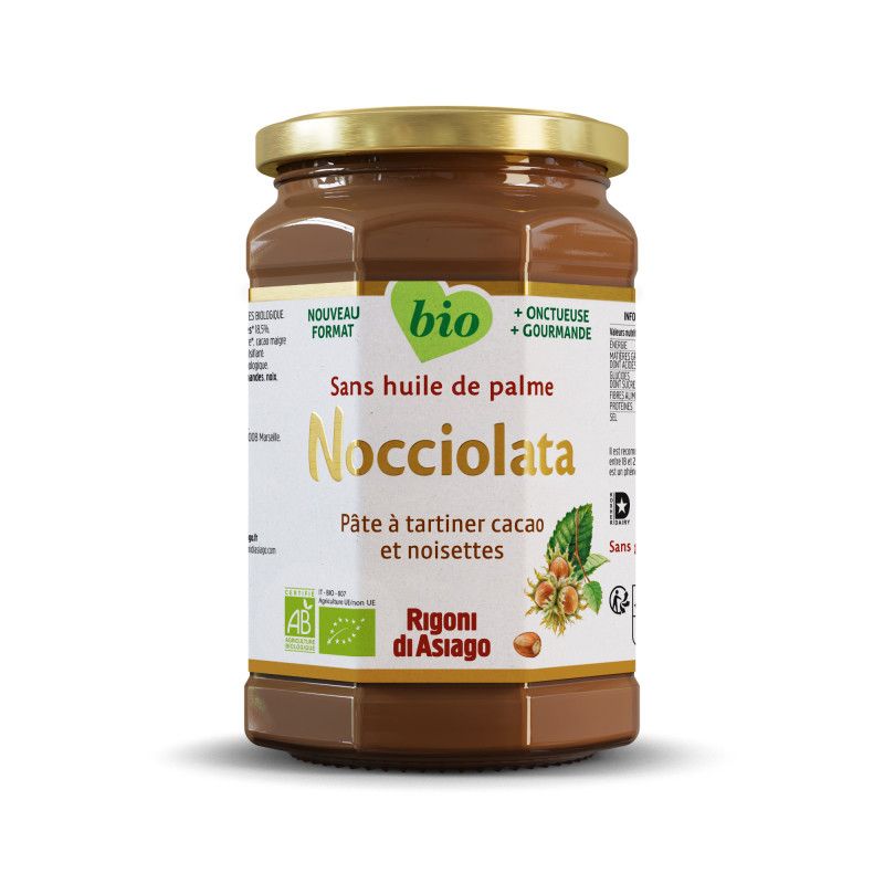 NOCCIOLATA PATE A TARTINER BIO 650GR RIGONI DI ASIAGO dans votre magasin bio en ligne Etiketbio.eu NOCCIOLATA PATE A TARTINER BIO 650GR RIGONI DI ASIAGO dans votre magasin bio en ligne Etiketbio.eu