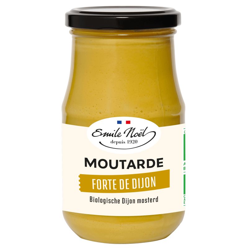 MOUTARDE FORTE DE DIJON BIO 350G | EMILE NOEL | Acheter sur EtiketB...