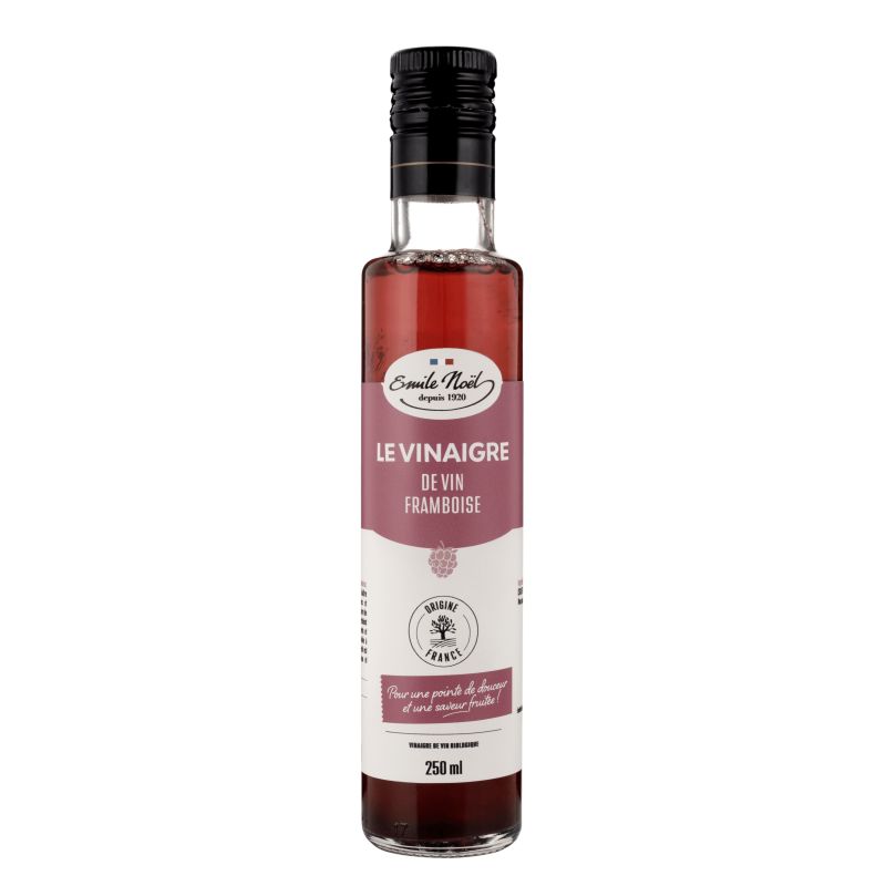 VINAIGRE VIN FRAMBOISE 25CL | EMILE NOEL | Acheter sur EtiketBio.eu