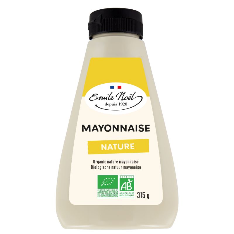 Mayonnaise biologique en squeeze 315g Emile Noël  dans votre magasin bio en ligne Etiketbio.eu