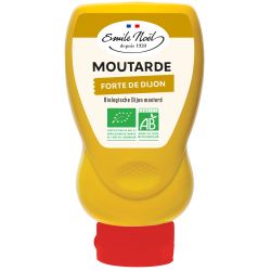 Moutarde forte de dijon squeeze 265 grs Emile Noël dans votre magasin bio en ligne Etiketbio.eu