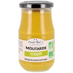 MOUTARDE BIO ESTRAGON 200G | EMILE NOEL | Acheter sur EtiketBio.eu