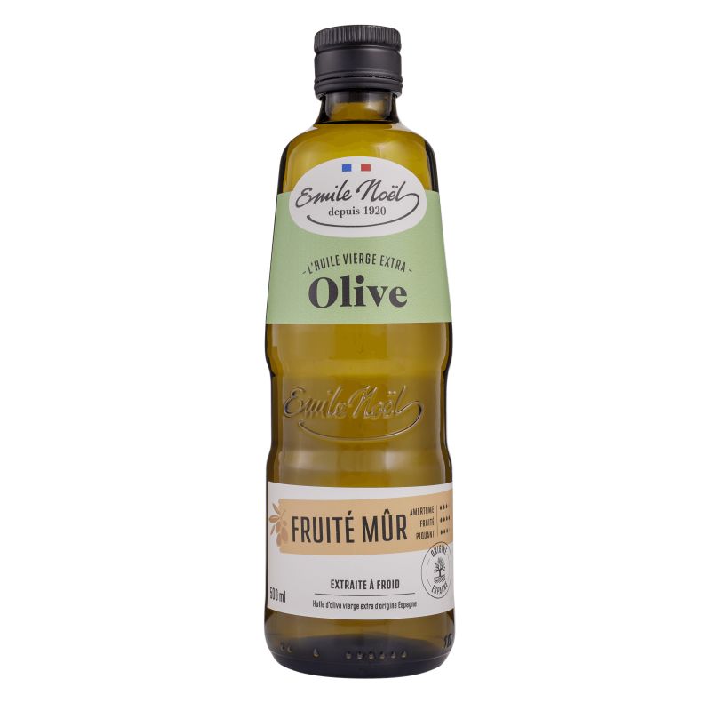 HUILE D'OLIVE VIERGE EXTRA FRUITEE MUR 50CL | EMILE NOEL chez Etik&Bio