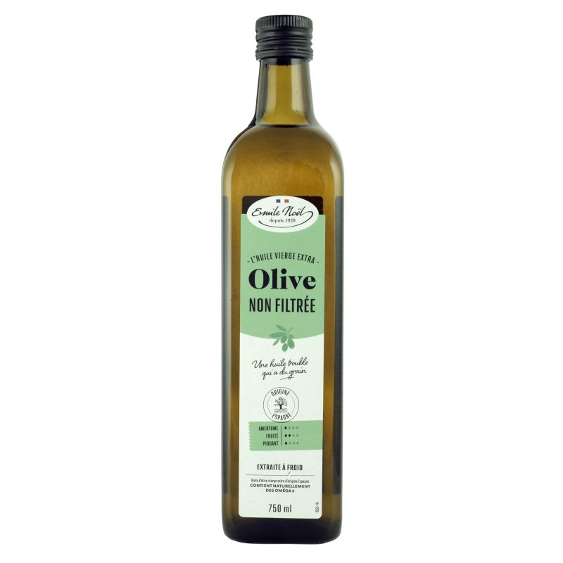 Huile olive vierge extra bio non filtree Emile Noël  dans votre magasin bio en ligne Etiketbio.eu
