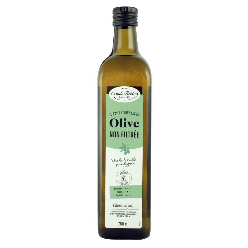 HUILE OLIVE VIERGE EXTRA BIO NON FILTREE | EMILE NOEL | Acheter sur...